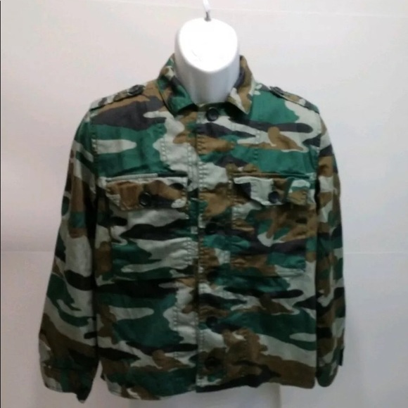 JCrew Mercantile Camouflage Shirt Jacket Men’s M - Picture 2 of 6